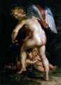 cupid making his bow Peter Paul Rubens